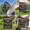 Custom Flag - Personalized America 250th Anniversary Gifts For Mom, Dad, Brother, Sister, Kids - Courage Built Our Future