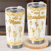Custom Tumbler - Personalized Mother's Day Birthday Gifts For Mom, Grandma - A Garden Of Love