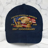 Custom Hat, All Over Print Classic Cap - Personalized America 250th Anniversary Gifts For Women, Men - United In Brave Tradition