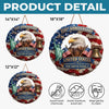 Custom Wood Sign - Personalized America 250th Anniversary Gifts For Mom, Dad, Brother, Sister, Kids - Born Free Living Proud