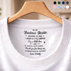 Custom Inside Neck Print T-Shirt - Personalized Best Friend Birthday Gifts For Women, Besties, Sisters, BFF - Soul Sister, No DNA Needed