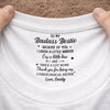 Custom Inside Neck Print T-Shirt - Personalized Best Friend Birthday Gifts For Women, Besties, Sisters, BFF - Soul Sister, No DNA Needed