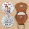 Custom Pocket Hug - Personalized Birthday Gifts For Mom, Son - A Little Hug For My Son
