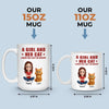 Custom Mug - Personalized Birthday Gifts For Cat Lovers, Cat Mom And Dad - My Cat Runs This House