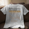 Custom Word Search Puzzle Unisex T-shirt, Premium T-shirt, Hoodie - Personalized Mother's Day Birthday Gifts For Mom, Grandma - Collecting Moments, Not Things