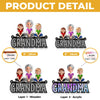 Custom Window Hanging Suncatcher Ornament - Personalized Mother's Day Birthday Gifts For Mom, Grandma - Little Moments, Big Grandma Love