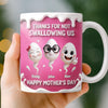 Custom 3D Inflated Effect Printed Mug - Personalized Funny Mother's Day Birthday Gifts For Mom - The Chaos Squad Says Hi