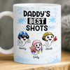 Custom Mug - Personalized Funny Father's Day Birthday Gifts For Dad - The Heart Of Our Family