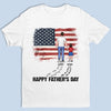 Custom Unisex T-shirt, Premium T-shirt, Hoodie - Personalized Father's Day Birthday Gifts For Dad, Grandpa - Forever My Hero