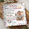 Custom Photo Full-Print Jewelry Dish - Personalized Baby Shower, Gender Reveal Gifts For New Moms, New Parents - Welcome Our Little Love
