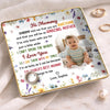 Custom Photo Full-Print Jewelry Dish - Personalized Baby Shower, Gender Reveal Gifts For New Moms, New Parents - Welcome Our Little Love