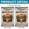 Custom Flag - Personalized Anniversary Wedding Camping Gifts For Campers, Husband And Wife, Him And Her - Where Love Meets The Outdoors