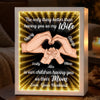 Custom Infinity Mirror Light Box - Personalized Anniversary Wedding Gifts For Husband And Wife, Him And Her - Love That Shines Beyond Time