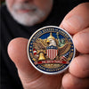 Custom Commemorative Keepsake Coin - Personalized America 250th Anniversary Gifts For Mom, Dad, Brother, Sister, Kids - Generations Of American Pride