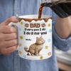 Custom 3D Inflated Effect Printed Mug - Personalized Birthday Gifts For Cat Lovers, Cat Mom And Dad - I Leave Little Gifts Just For You