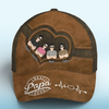 Best Papa Ever - Family Personalized Custom Hat, All Over Print Classic Cap - Father's Day, Gift For Dad, Grandpa