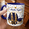 Custom Accent Mug - Personalized Graduation Gifts For Him, Her - The Grad Era Begins