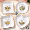 Custom Photo Jewelry Dish - Personalized Graduation Gifts For Him, Her - Campus Dreams Served Beautifully