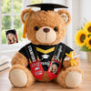 Custom Photo Graduation Teddy Bear - Personalized Graduation Gifts For Him, Her - Your Adventure Starts Now