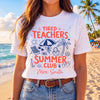 Custom T-shirt, Premium T-shirt, Hoodie - Personalized Summer Vacation And Travel Gifts For Teachers - Tired Teacher, Rested Soul Loading