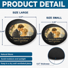 Custom Photo Printed Rock - Personalized Anniversary Wedding Gifts For Husband And Wife, Him And Her - Wedding Kiss, Anniversary Bliss