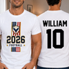 Custom International Soccer Tournament Unisex T-shirt - Personalized Birthday Gifts For Soccer Lovers, Sports Fans, Sports Lovers - Every Champion Starts With A Dream