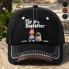 Custom Vintage Soft Baseball Cap - Personalized Father's Day Birthday Gifts For Dog Cat Lovers, Dog Dad And Mom, Cat Owners - Life Is Better With Paws