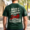 Custom Back Printed Shirt - Personalized Father's Day Birthday Gifts For Dad, Grandpa - Dad’s Love Lasts Forever