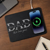 Custom Charging Mat - Personalized Father's Day Birthday Gifts For Dad, Grandpa - Strong Families Start With Dad