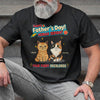 Custom Unisex T-shirt, Hoodie - Personalized Father's Day Birthday Gifts For Cat Lovers, Cat Dad - My Kids Say Meow