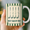 Custom 3D Inflated Effect Printed Mug - Personalized Father's Day Birthday Golf Gifts For Dad, Grandpa - Winning Like a Legend