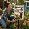 Custom Home Decor Metal Sign - Personalized Birthday Garden Gifts For Gardeners - Greenery Is My Therapy