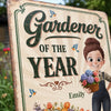 Custom Home Decor Metal Sign - Personalized Birthday Garden Gifts For Gardeners - Greenery Is My Therapy