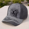 Custom Photo Cap - Personalized Father's Day Birthday Gifts For Dog Cat Lovers, Dog Dad And Mom, Cat Owners - Love Comes With Paws