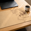 Custom Desk Mat - Personalized Birthday Gifts For Teachers - A Teacher’s Beautiful Heart