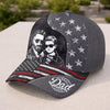 Custom Photo Cap - Personalized Father's Day Birthday Gifts For Dad, Grandpa - Forever Proud Of You