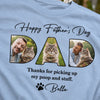 Custom Photo Life Is Better With You Dad - Dog Personalized Custom Unisex T-shirt, Premium T-shirt, Hoodie - Father's Day, Gift For Dad, Pet Owners, Pet Lovers