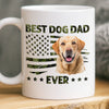 Custom Photo Mug - Personalized Father's Day Birthday Gifts For Dog Cat Lovers, Dog Dad And Mom, Cat Owners - Love Comes With Fur