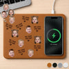 Custom Photo Charging Mat - Personalized Father's Day Birthday Gifts For Dad, Grandpa - Dad Makes Life Better