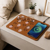 Custom Photo Charging Mat - Personalized Father's Day Birthday Gifts For Dad, Grandpa - Dad Makes Life Better