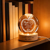 Custom Crystal Ball Night Light - Personalized Birthday Gifts For Teachers - A Teacher’s Guiding Light