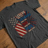 Custom T-shirt, Hoodie - Personalized Father's Day Birthday Gifts For Dad, Grandpa - Legends Become Grandpas