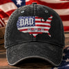 Custom Cap - Personalized Father's Day Birthday Gifts For Dad, Grandpa - Dad’s Love Leads The Way