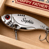 Custom Fishing Lure - Personalized Father's Day Fishing Gifts For Fisherman, Dad, Grandpa - Hooked On Fishing Life