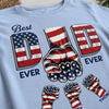 Custom T-shirt, Hoodie - Personalized America 250th Anniversary Father's Day Birthday Gifts For Dad, Grandpa - The Best Dad Ever