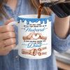 Custom 3D Inflated Effect Printed Mug - Personalized Father's Day Birthday Gifts For Dad, Grandpa, Husband - First My Love, Forever Their Dad