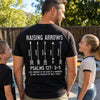 Custom Christian T-shirt, Hoodie - Personalized Father's Day Birthday Gifts For Dad, Grandpa - Made By Love Raised By Dad
