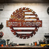 Custom Metal Sign - Personalized Father's Day Gifts For Dad, Grandpa - The Ultimate Handyman's Corner