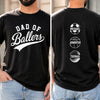 Custom T-shirt - Personalized Father's Day Birthday Gifts For Dad, Grandpa - More Balls More Fun