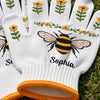 Custom Gardening Gloves - Personalized Birthday Garden Gifts For Gardeners - Growing Love, One Plant Daily